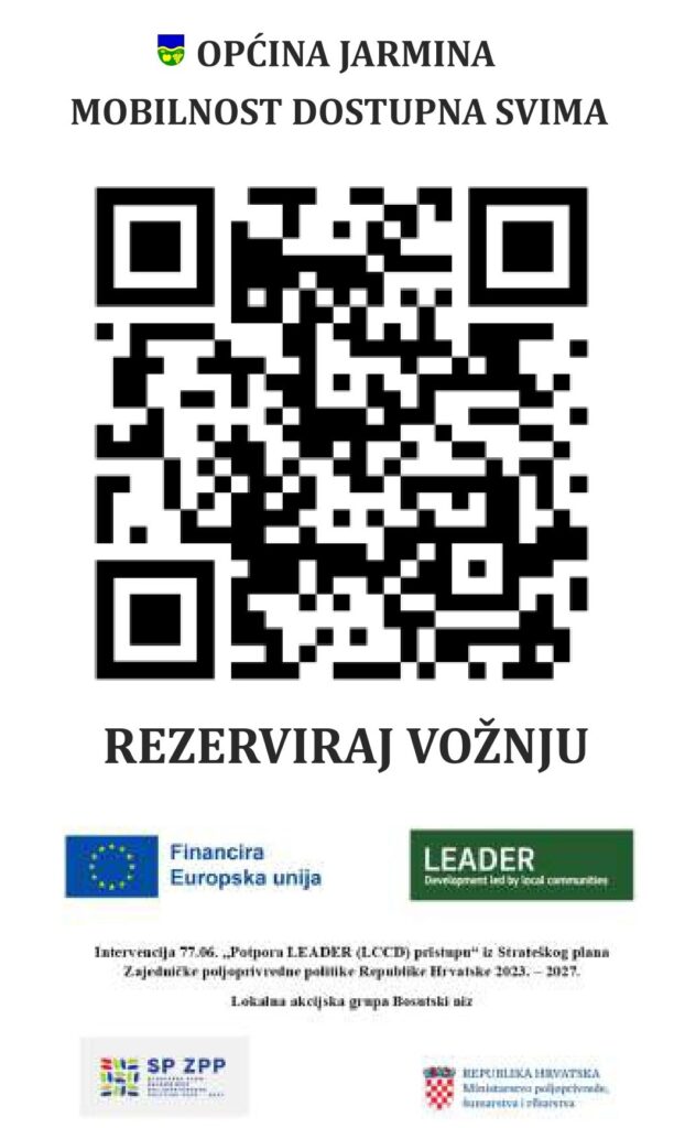 Mobilnost dostupna svima — rezerviraj vožnju